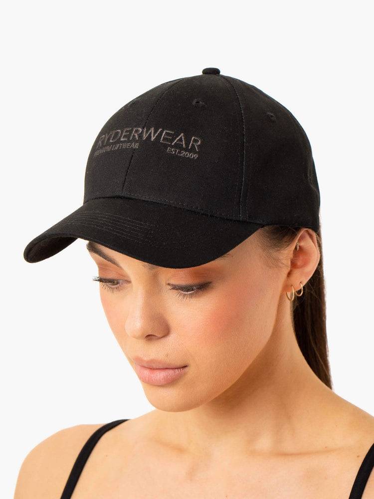 Men's Ryderwear Men Caps Frequency Caps Black | NZ1610QZ