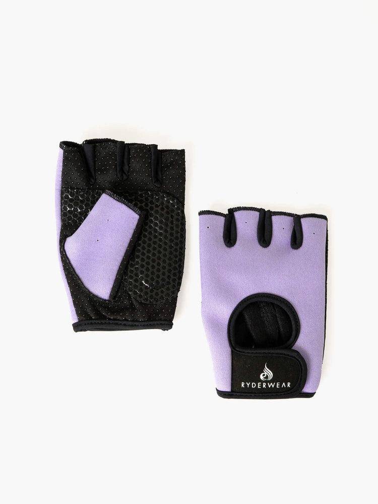 Men's Ryderwear Men Gloves Lifting Gloves Lavender | NZ1608NB