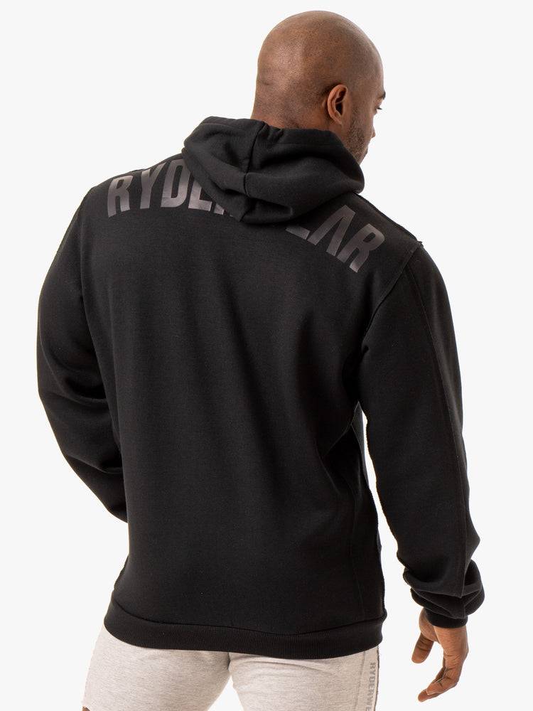 Men's Ryderwear Men Hoodie Force Pullover Hoodie Black | NZ1459YU