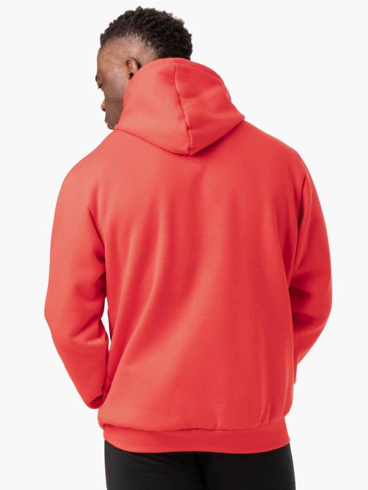 Men's Ryderwear Men Hoodie Reset Pullover Hoodie Red | NZ1480QZ