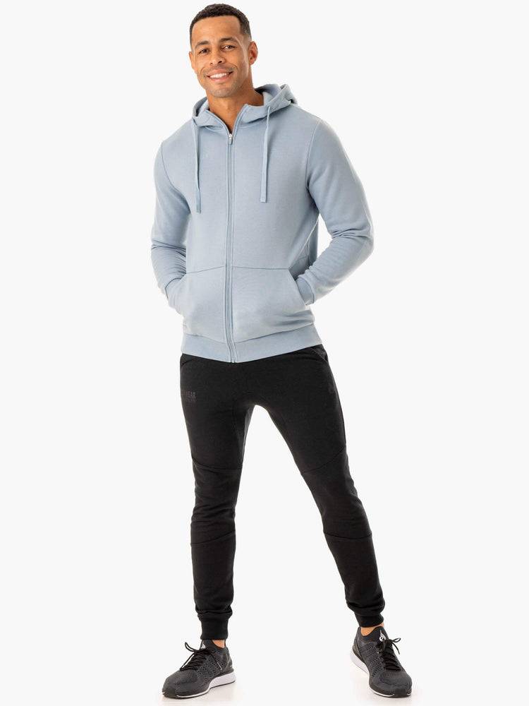 Men's Ryderwear Men Jackets Limitless Zip Up Jackets Ice Blue | NZ1437PQ