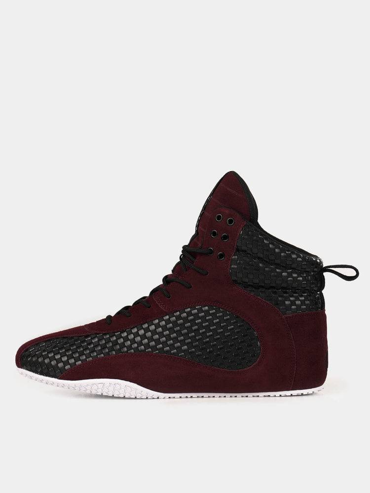 Men's Ryderwear Men Shoes D-Mak Carbon Shoes Burgundy | NZ1572GL