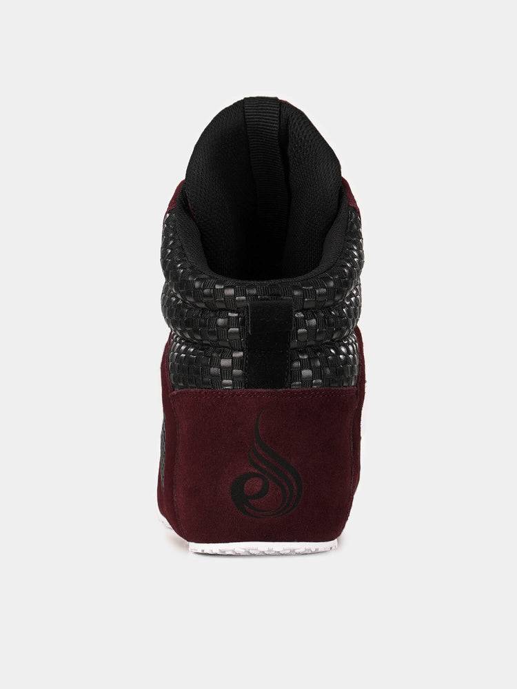 Men's Ryderwear Men Shoes D-Mak Carbon Shoes Burgundy | NZ1572GL