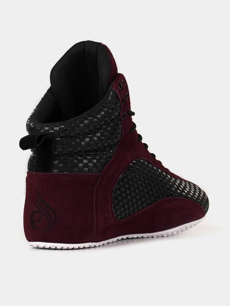 Men's Ryderwear Men Shoes D-Mak Carbon Shoes Burgundy | NZ1572GL