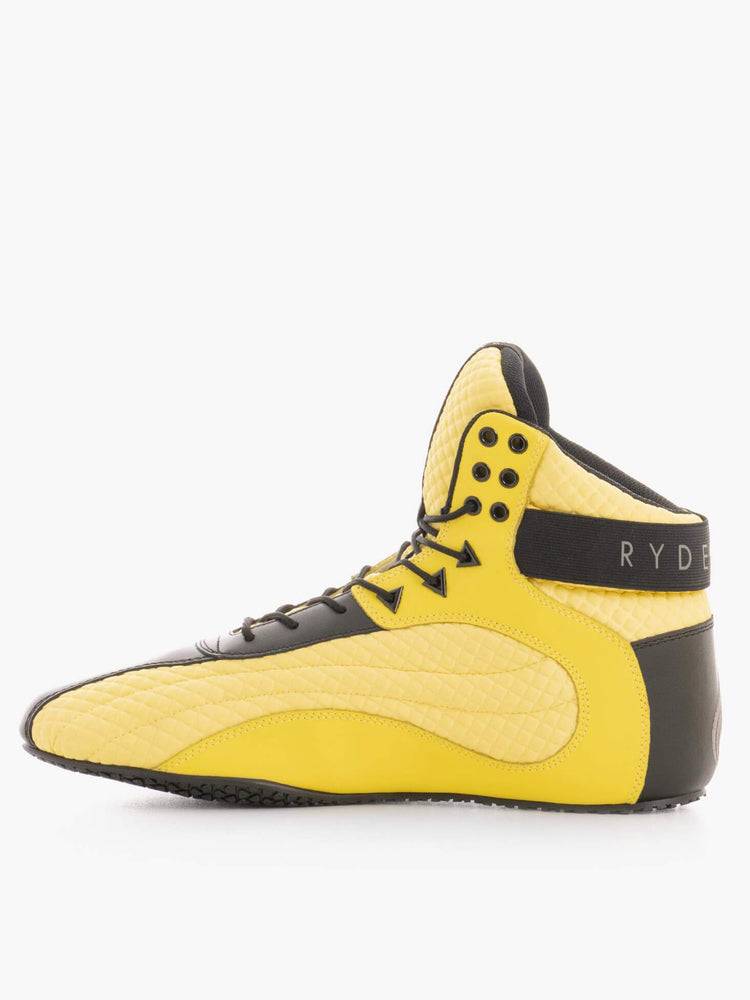 Men's Ryderwear Men Shoes D-Mak Rogue Shoes Yellow | NZ1590UT