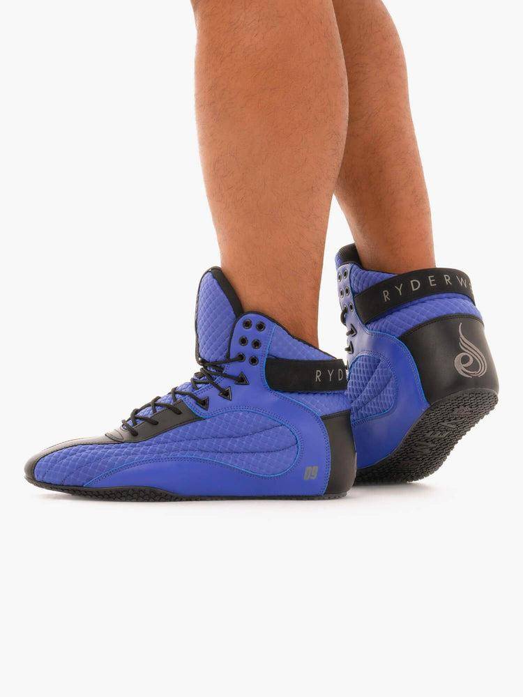 Men's Ryderwear Men Shoes D-Mak Rogue Shoes Blue | NZ1591IS