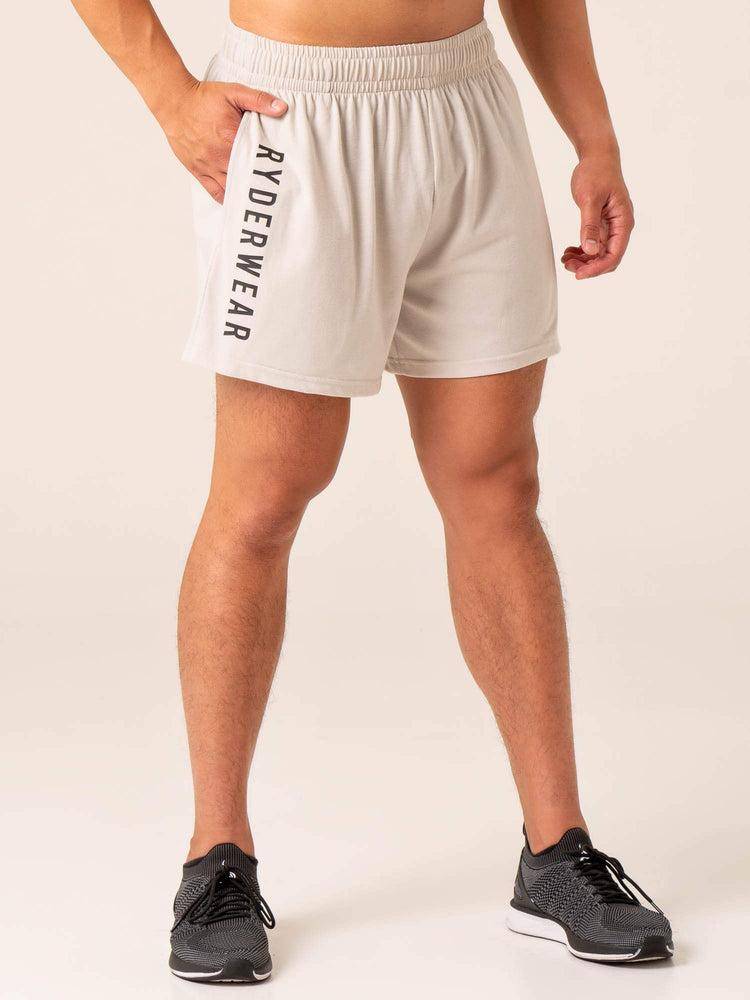 Men's Ryderwear Men Shorts Advance Arnie Shorts Stone | NZ1343ZG