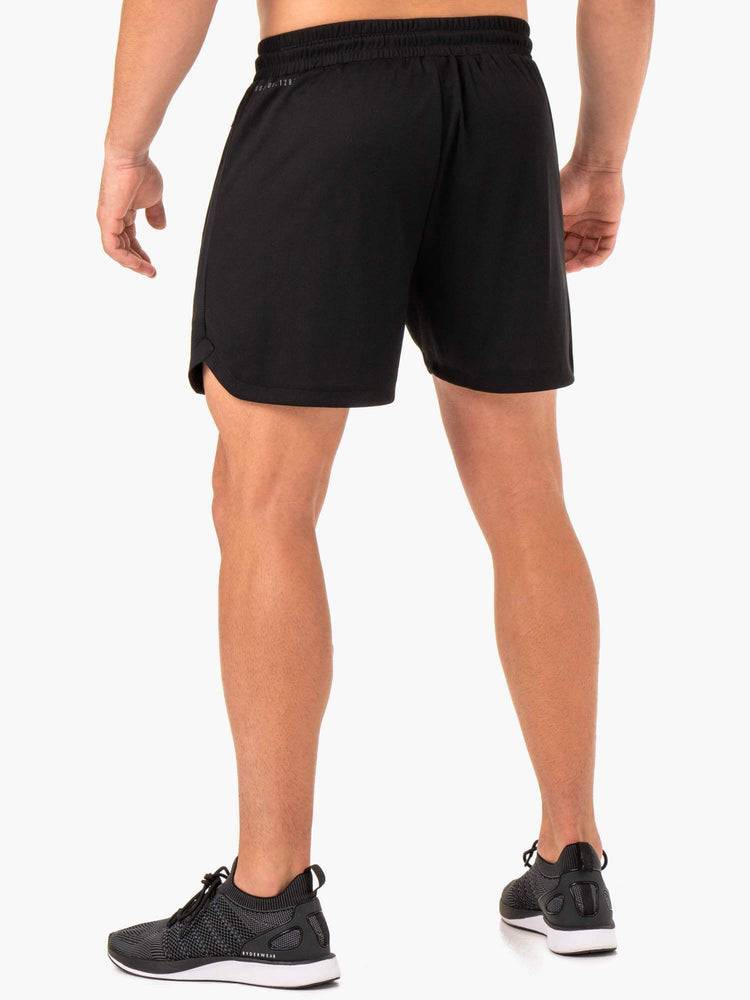 Men's Ryderwear Men Shorts Camo Tech Mesh Training Shorts Black | NZ1356UT