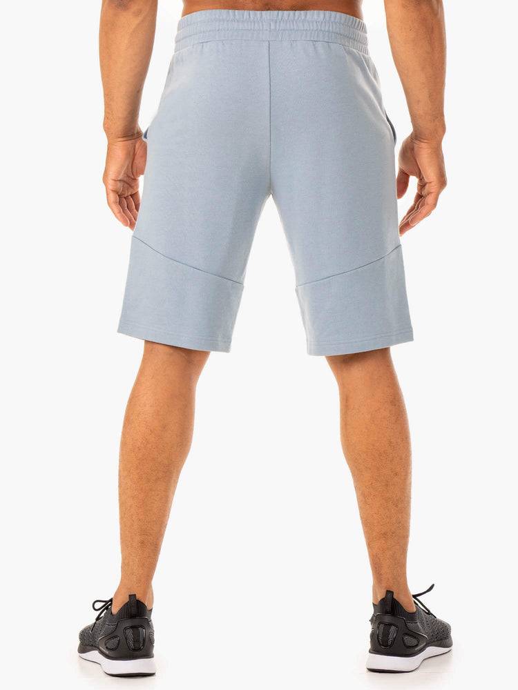 Men's Ryderwear Men Shorts Limitless Track Shorts Ice Blue | NZ1382UT