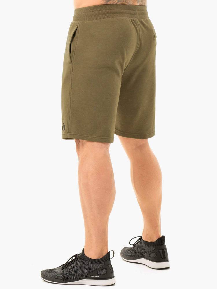 Men's Ryderwear Men Shorts Original Track Shorts Khaki | NZ1391HK