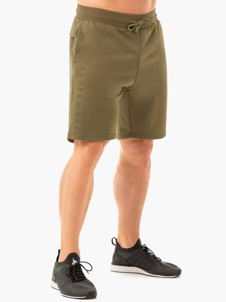 Men\'s Ryderwear Men Shorts Original Track Shorts Khaki | NZ1391HK