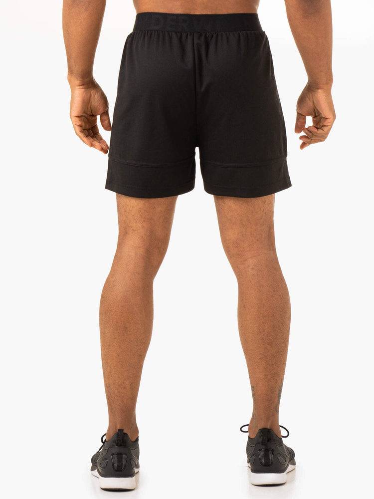 Men's Ryderwear Men Shorts Overdrive Mesh Shorts Black | NZ1392JJ