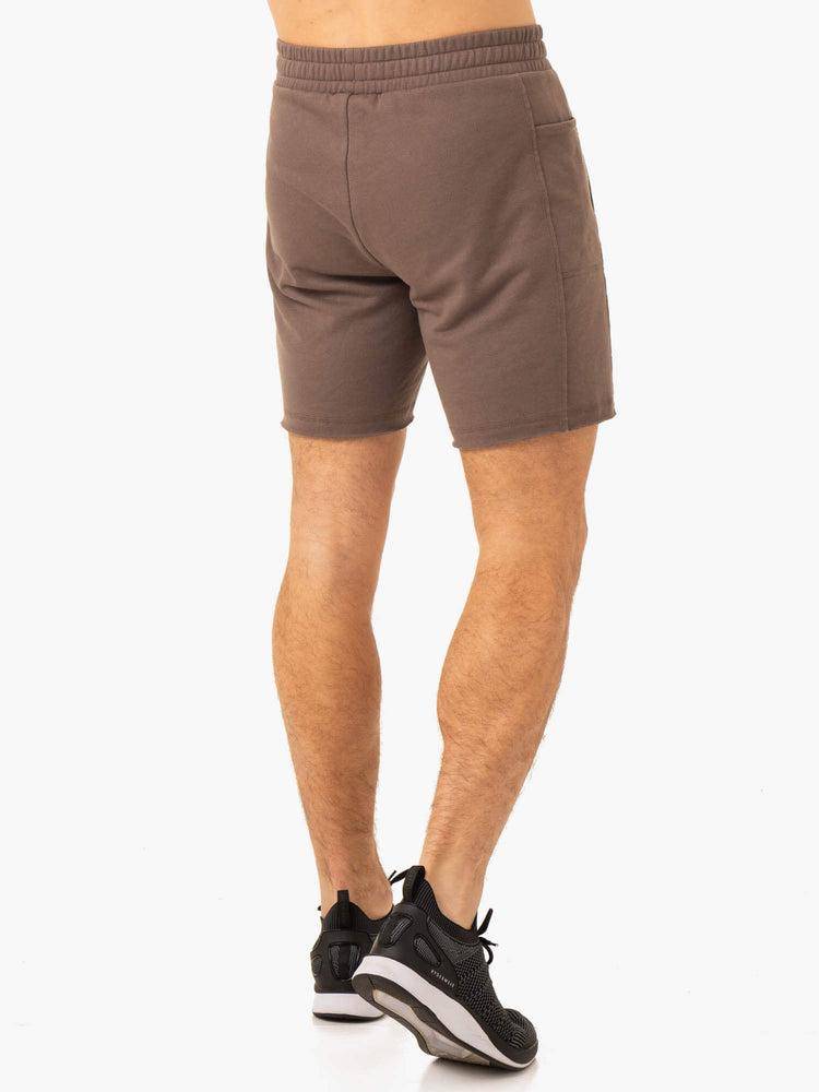 Men's Ryderwear Men Shorts Pursuit Track Shorts Taupe | NZ1400NB