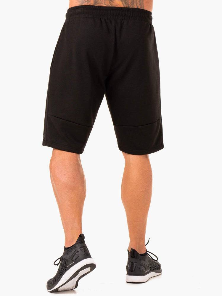 Men's Ryderwear Men Shorts RWXKG Track Shorts Black | NZ1415FM