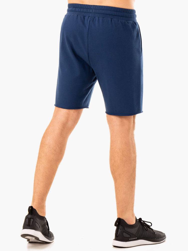 Men's Ryderwear Men Shorts Recharge Track Gym Shorts Blue | NZ1404EX