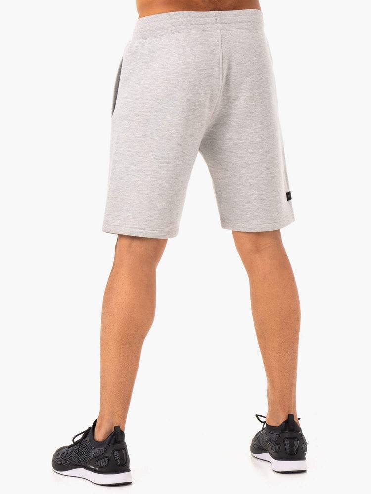 Men's Ryderwear Men Shorts Recharge Track Shorts Grey Marl | NZ1406TV