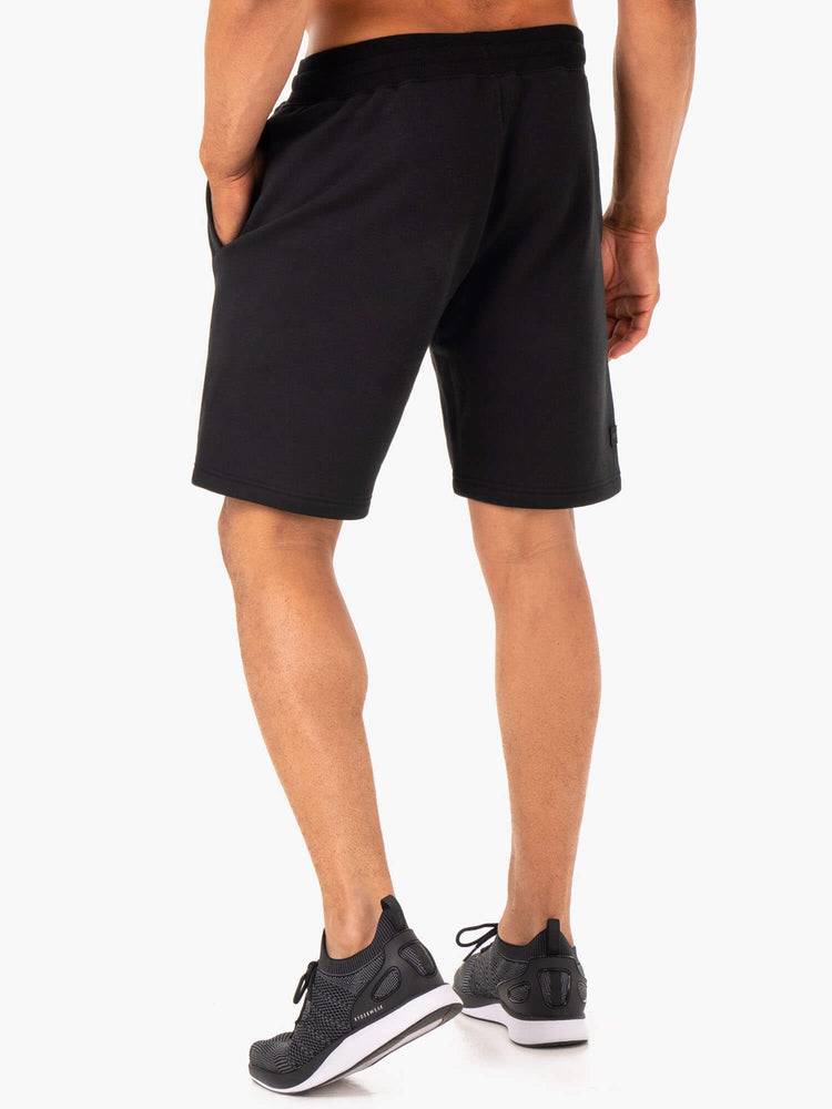 Men's Ryderwear Men Shorts Recharge Track Shorts Black | NZ1407YU