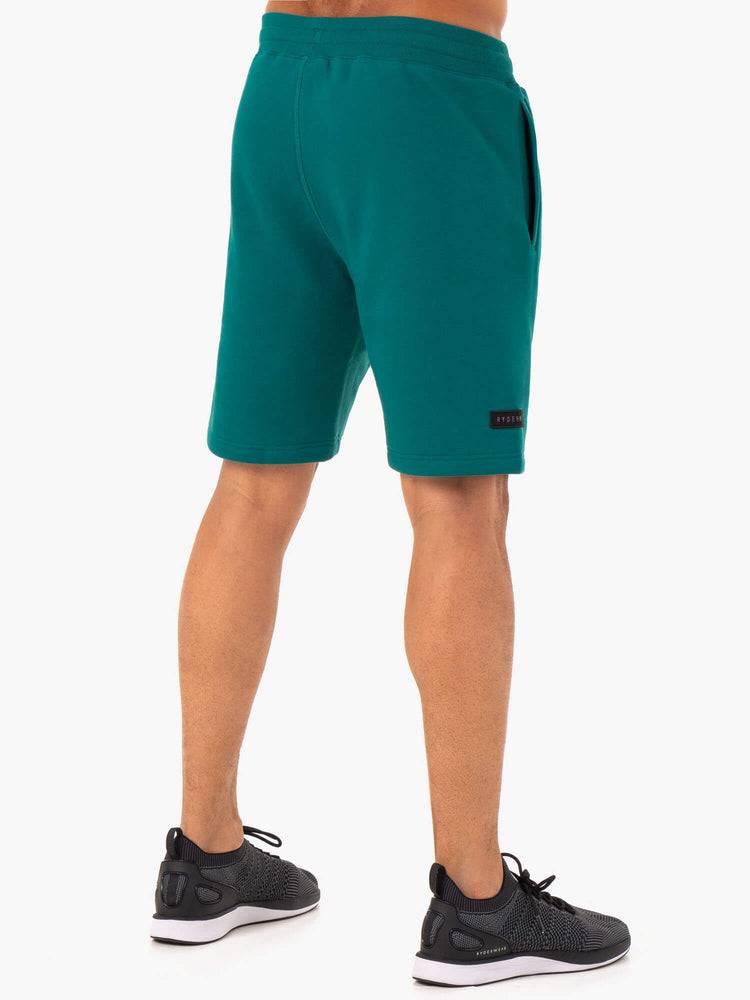 Men's Ryderwear Men Shorts Recharge Track Shorts Teal | NZ1410OR