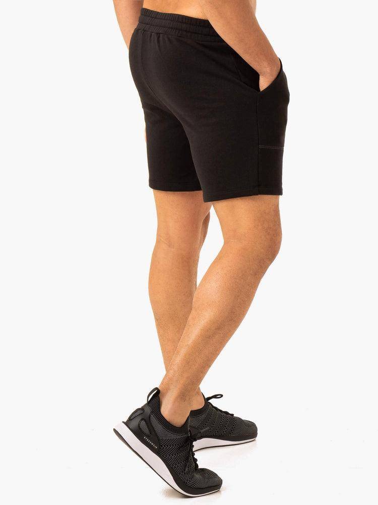 Men's Ryderwear Men Shorts Vital Track Shorts Faded Black | NZ1418JJ