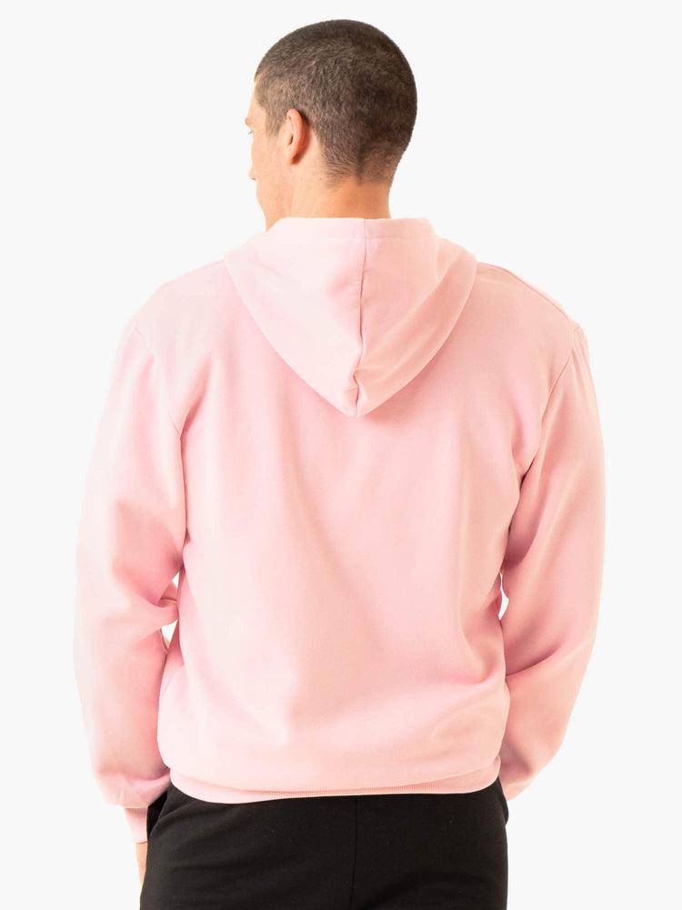 Men's Ryderwear Men Sweaters Essential Zip Up Jacket Sweaters Pink | NZ1316LH