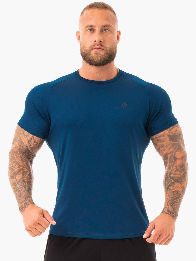 Men\'s Ryderwear Men T Shirts Breeze T Shirts Navy | NZ1202OR