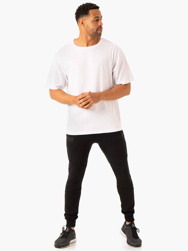 Men's Ryderwear Men T Shirts Lift Oversized Unisex T Shirts White | NZ1256AP