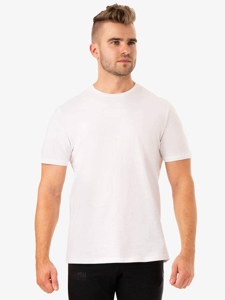 Men's Ryderwear Men T Shirts Limitless T Shirts White | NZ1260GL