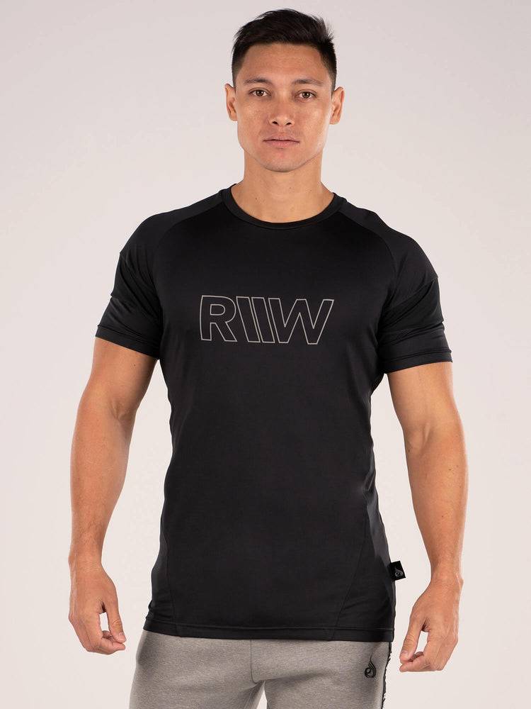 Men's Ryderwear Men T Shirts Shield T Shirts Black | NZ1293CE