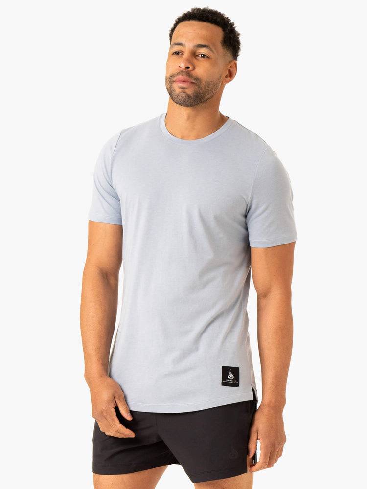 Men's Ryderwear Men T Shirts Vital T Shirts Ice Blue | NZ1304UT