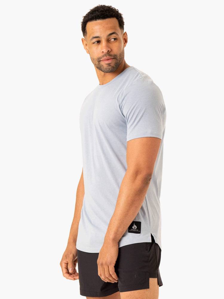 Men's Ryderwear Men T Shirts Vital T Shirts Ice Blue | NZ1304UT