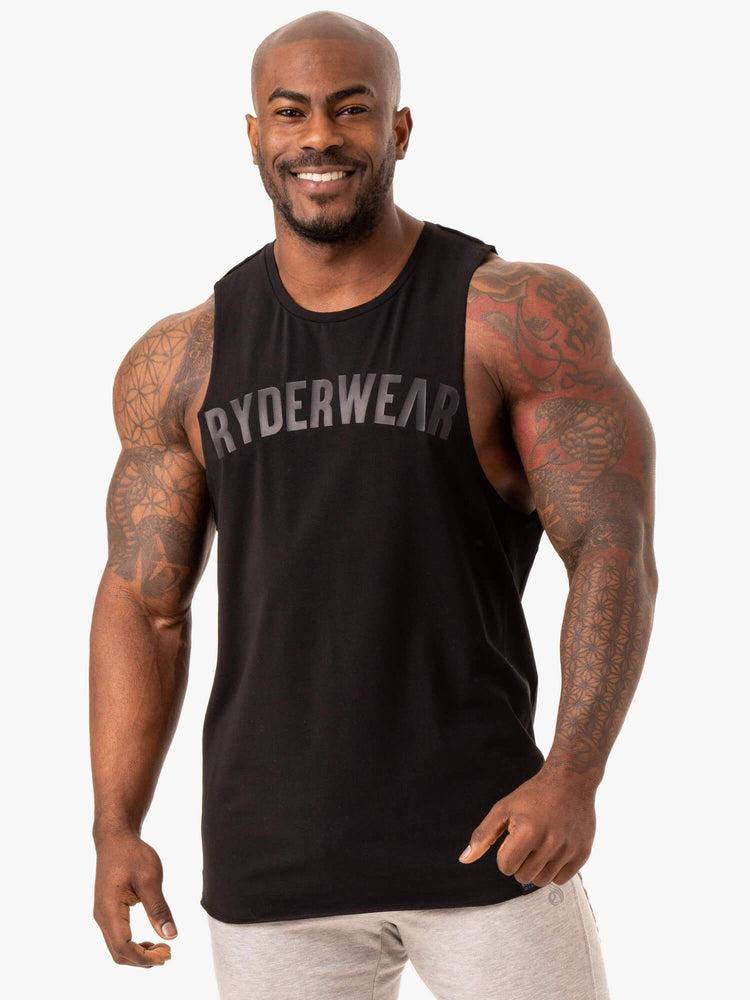 Men\'s Ryderwear Men Tanks Force Baller Tank Tanks Black | NZ1106JJ