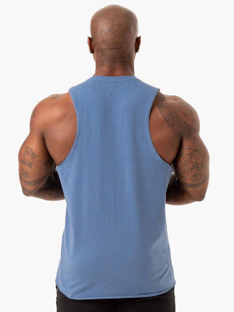 Men's Ryderwear Men Tanks Force Baller Tank Tanks Blue | NZ1109ZG