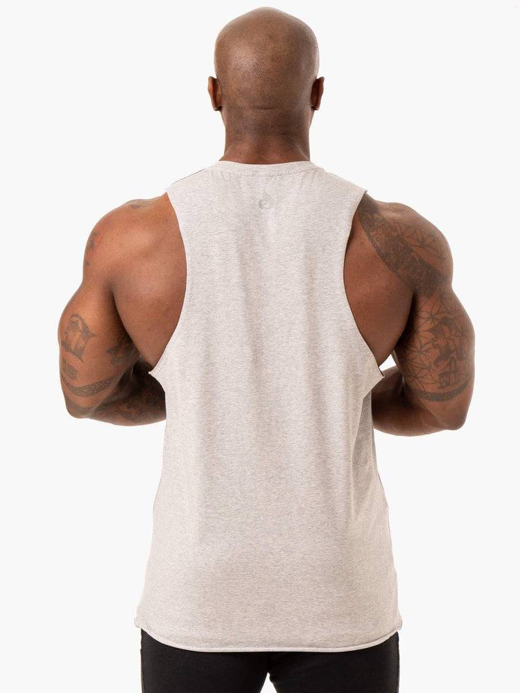 Men's Ryderwear Men Tanks Force Baller Tank Tanks Grey Marl | NZ1111CE