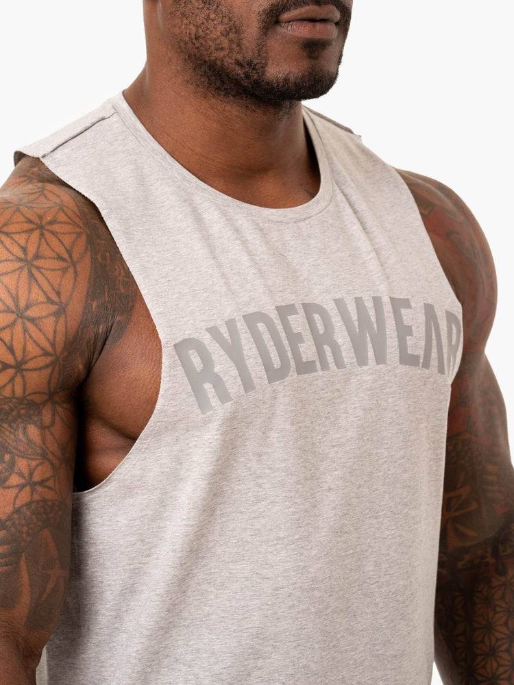 Men's Ryderwear Men Tanks Force Baller Tank Tanks Grey Marl | NZ1111CE