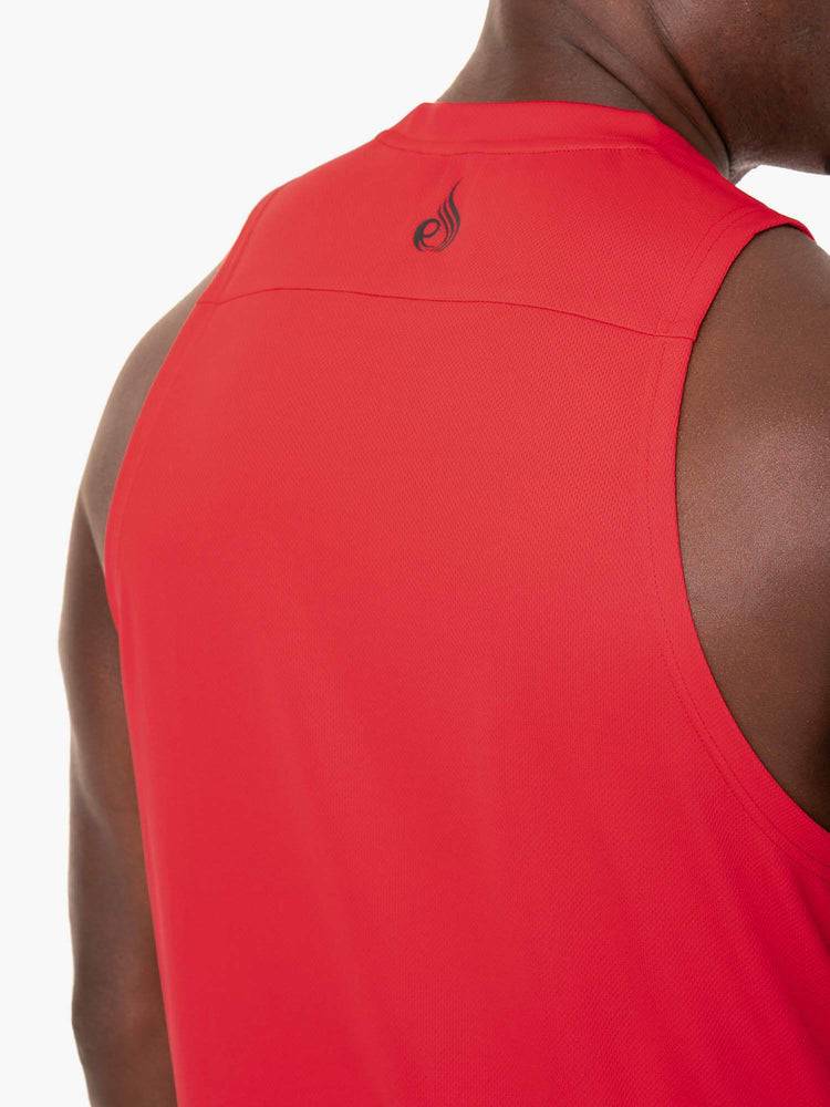 Men's Ryderwear Men Tanks Lift Mesh Baller Tank Tanks Red | NZ1143WY