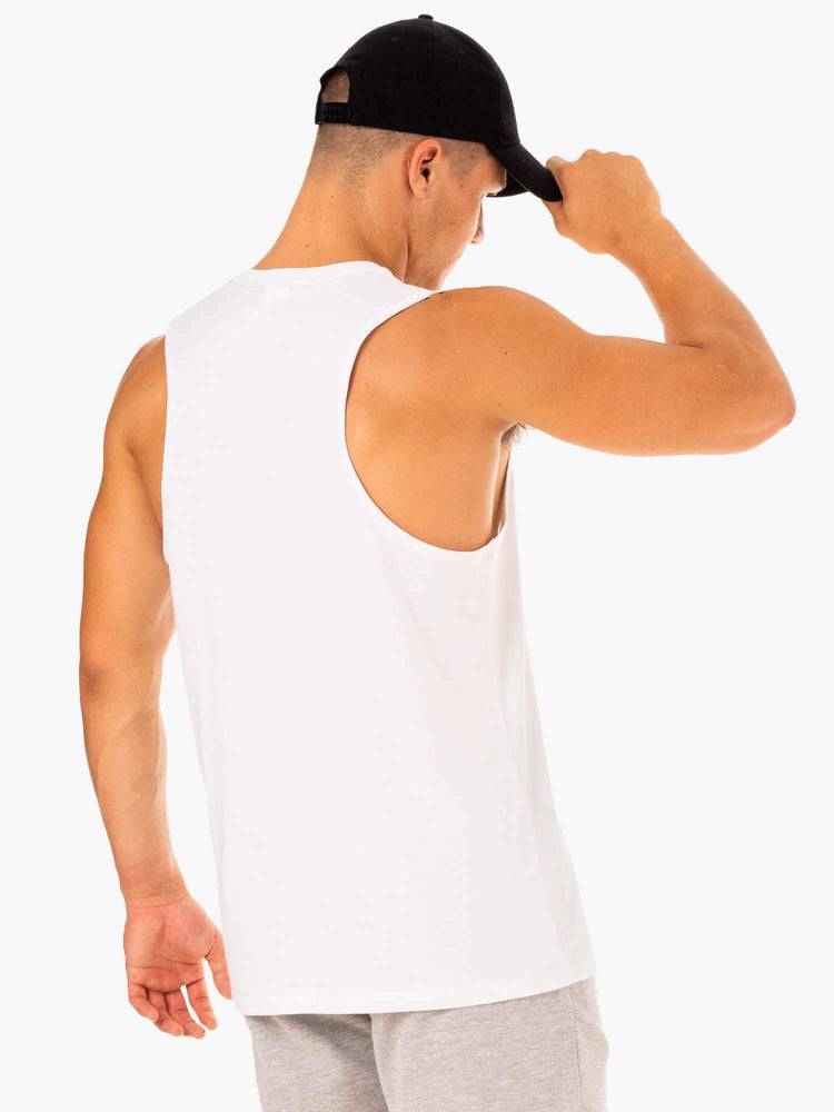 Men's Ryderwear Men Tanks Limitless Baller Tank Tanks White | NZ1150OR