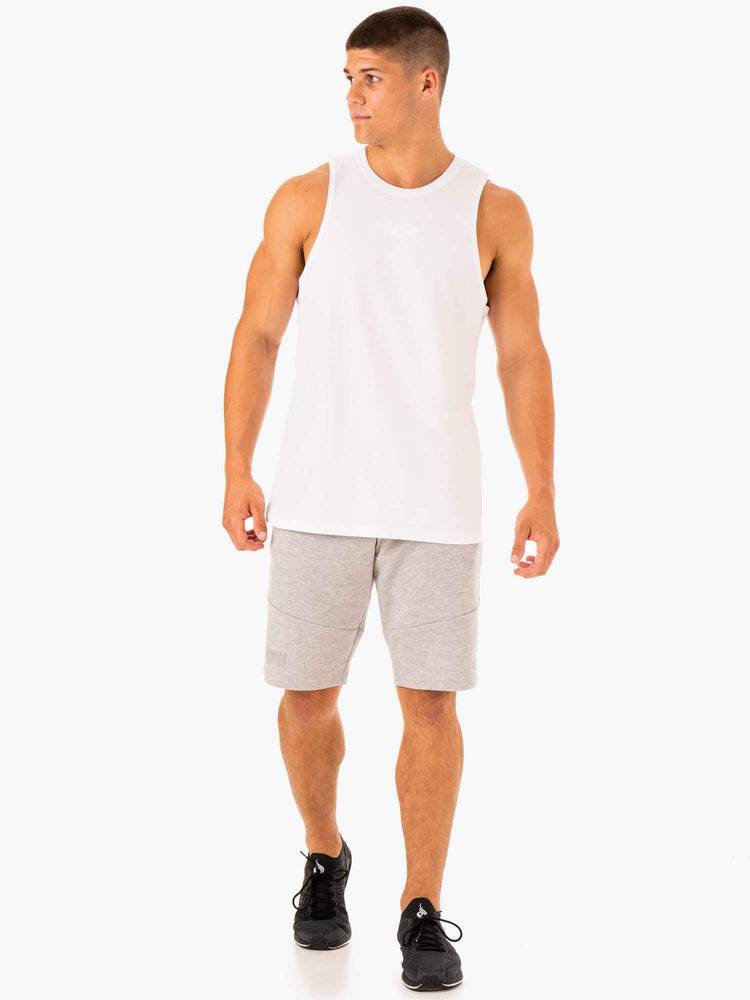 Men's Ryderwear Men Tanks Limitless Baller Tank Tanks White | NZ1150OR