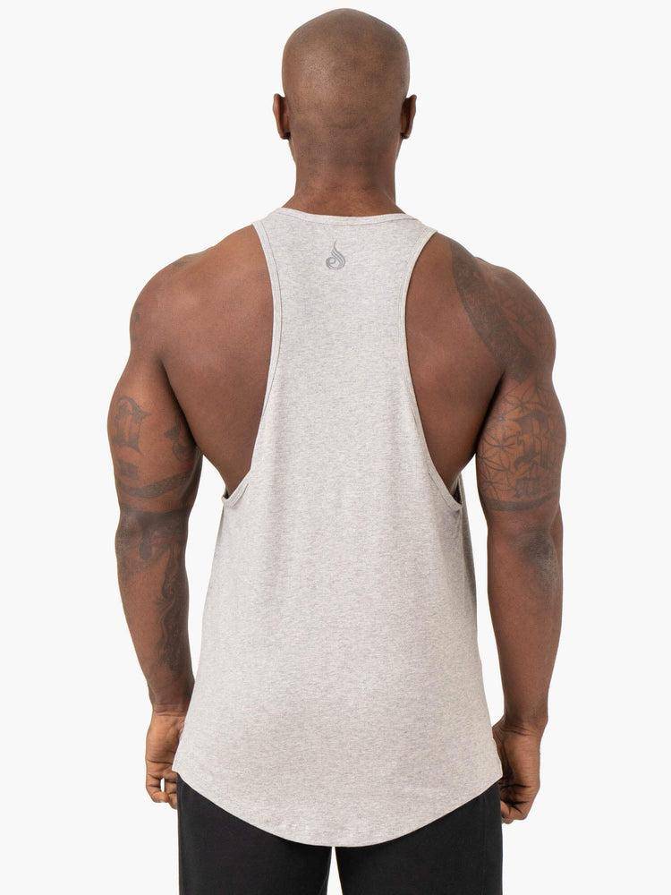 Men's Ryderwear Men Tanks Pursuit Baller Tank Tanks Light Grey Marl | NZ1164VD