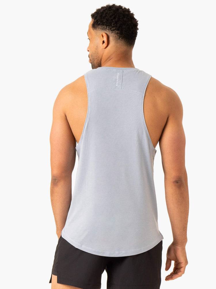 Men's Ryderwear Men Tanks Vital Baller Tank Tanks Ice Blue | NZ1184JJ