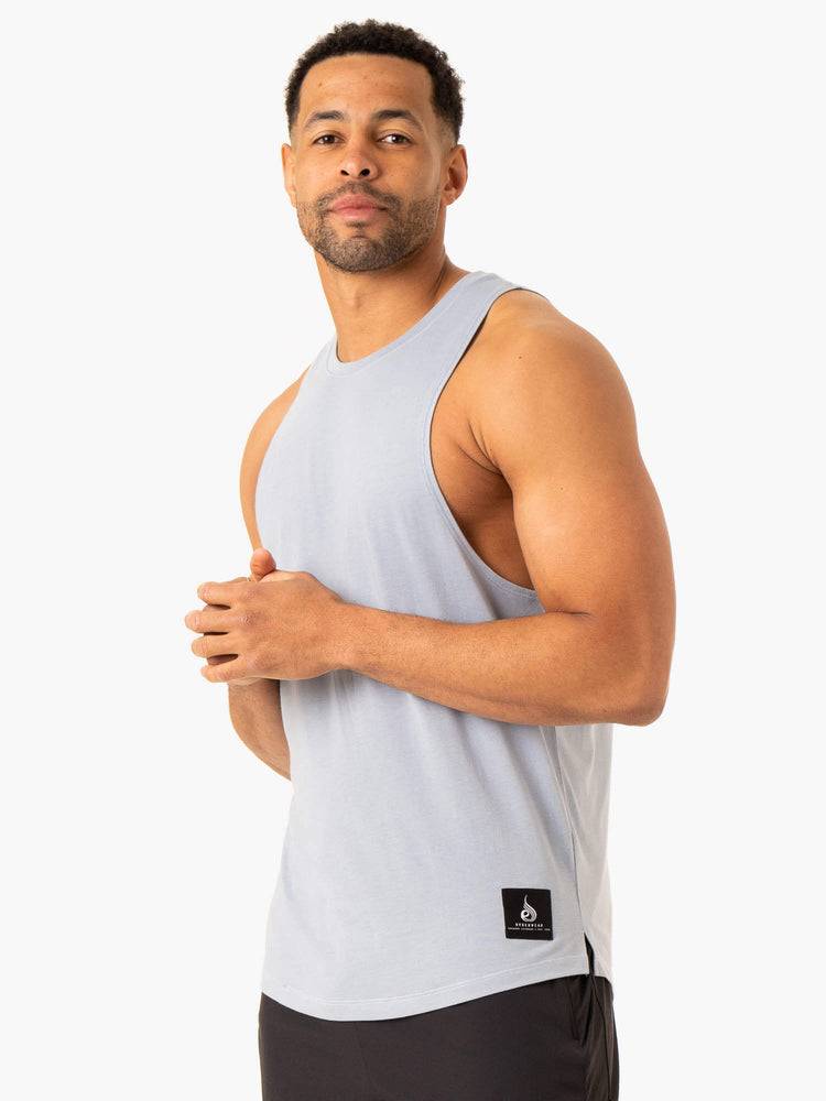 Men's Ryderwear Men Tanks Vital Baller Tank Tanks Ice Blue | NZ1184JJ