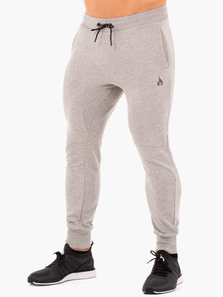 Men\'s Ryderwear Men Track Pants Athletic Fleeces Track Pants Grey Marl | NZ1000MA