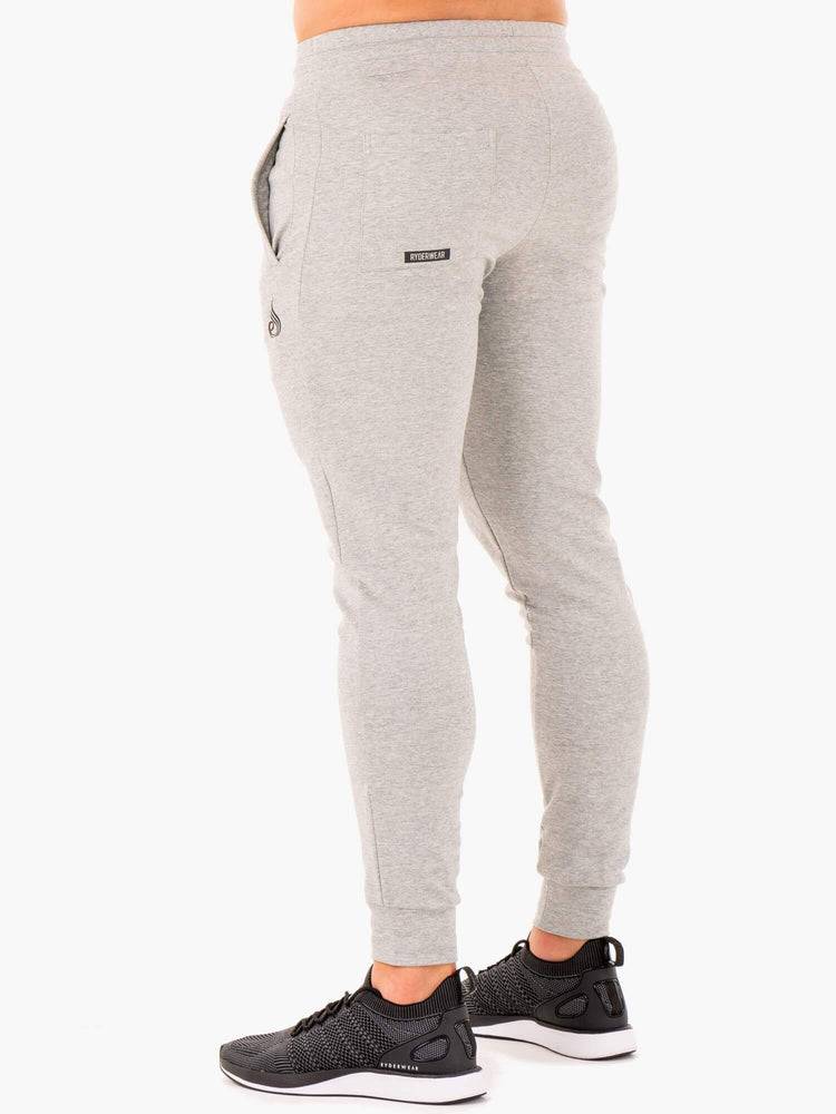 Men's Ryderwear Men Track Pants Bases Track Pants Grey Marl | NZ1002JJ