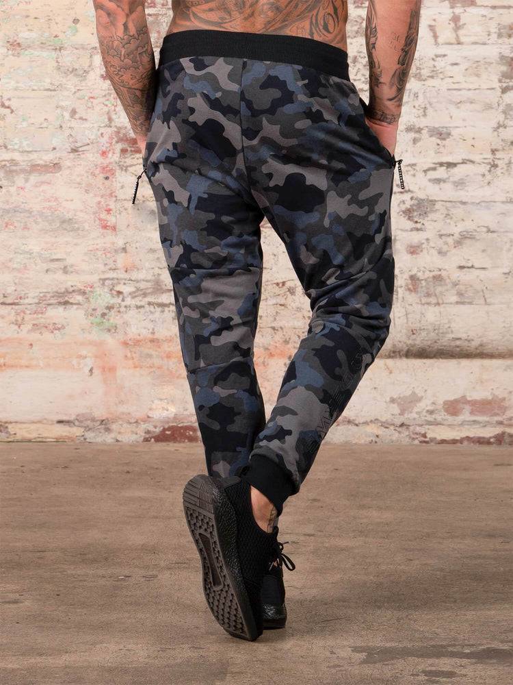 Men's Ryderwear Men Track Pants Camos Track Pants Black/Camo | NZ1004LH