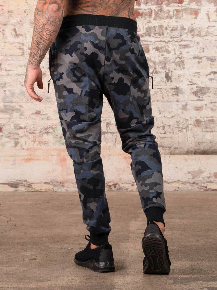 Men's Ryderwear Men Track Pants Camos Track Pants Black/Camo | NZ1004LH