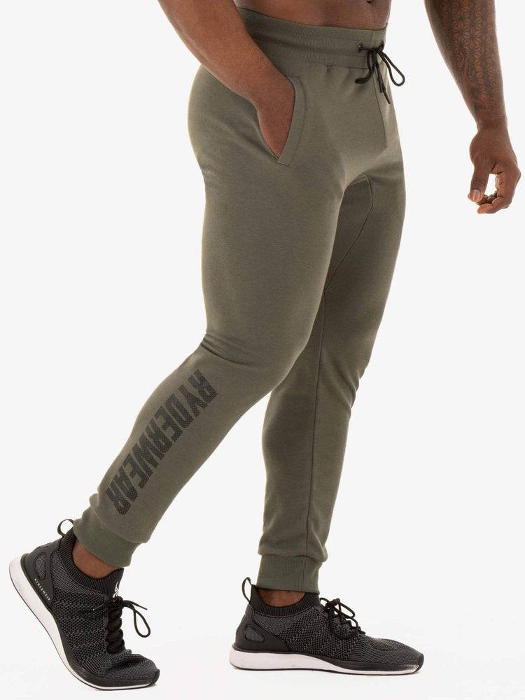 Men's Ryderwear Men Track Pants Flexs Track Pants Khaki | NZ1011MA