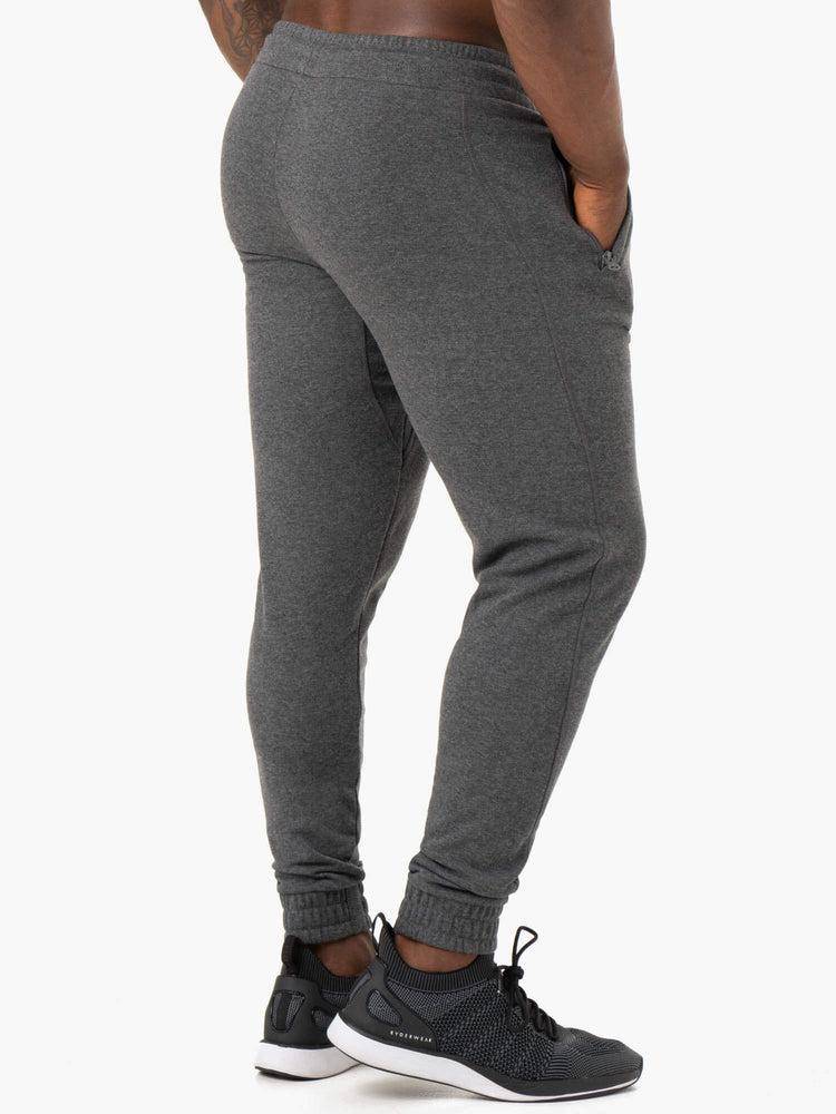 Men's Ryderwear Men Track Pants Irons Track Pants Charcoal Marl | NZ1021PQ