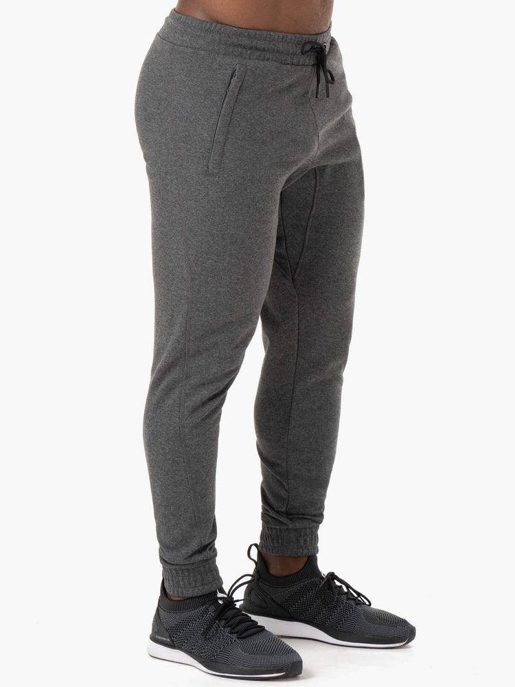 Men's Ryderwear Men Track Pants Irons Track Pants Charcoal Marl | NZ1021PQ