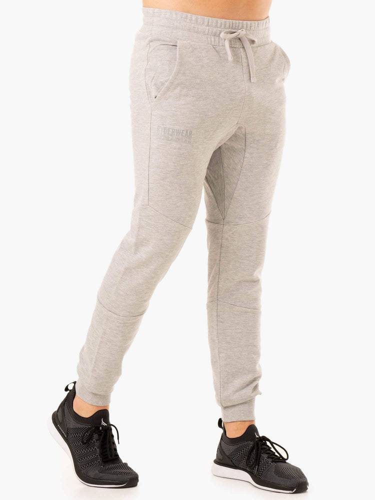 Men's Ryderwear Men Track Pants Limitless Track Pants Grey Marl | NZ1026GL