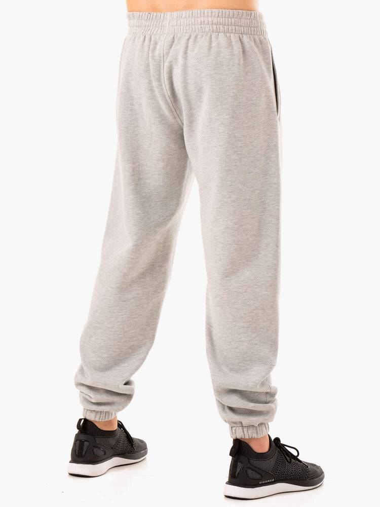 Men's Ryderwear Men Track Pants Recharge Relaxed Track Pants Grey Marl | NZ1034VD