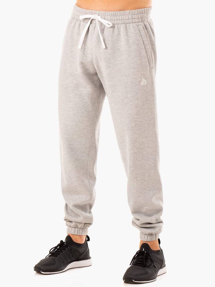 Men\'s Ryderwear Men Track Pants Recharge Relaxed Track Pants Grey Marl | NZ1034VD